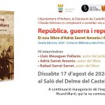 17 d’agost – Presentació llibre