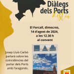 14 d’agost – Diàleg dels Ports